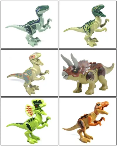Blocos de Montar LEGO Compatível - Dinossauros Jurassic World