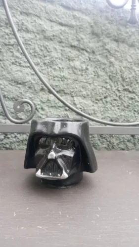 vasinho de planta Darth Vader saga Star wars