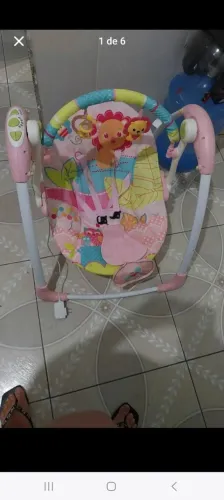Vendo cadeira de balanço bebê