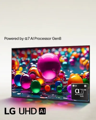 Smart TV LG UHD AI 4K UA85 de 75 polegadas 2025