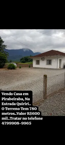 Vendo casa em Pirabeiraba 