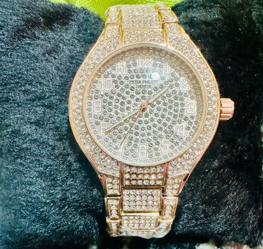 Relógio Philippe Patek Rosé NOVO