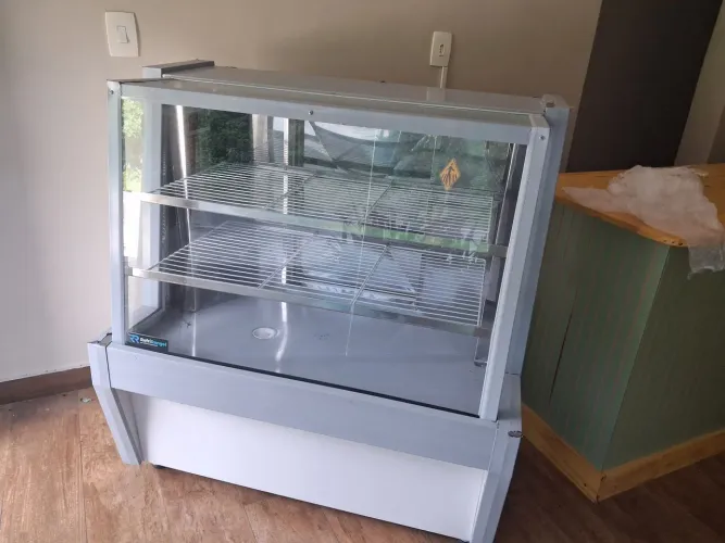 Balcão refrigerado inox 1m Gatromix 