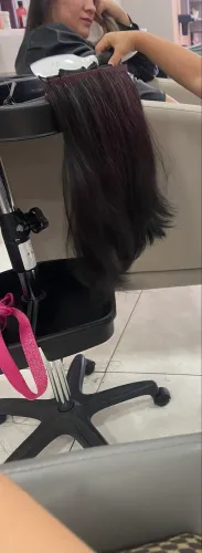 Cabelo mega hair 35cm bem volumoso 