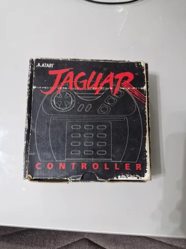 Controle atari jaguar original na caixa