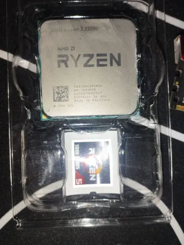 Processador Ryzen e Monitor