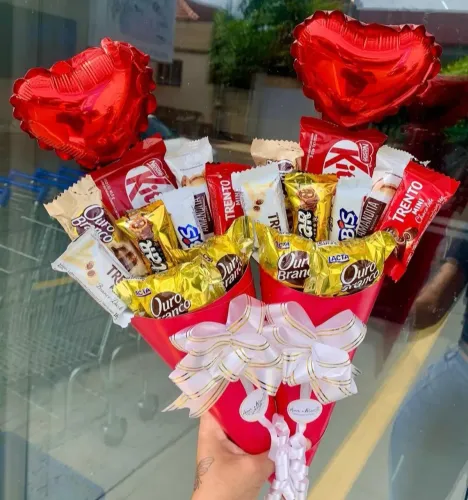 Buquê de chocolate 