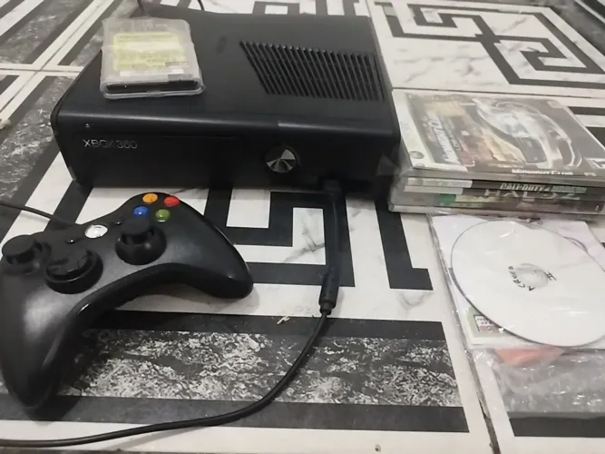 XBOX360 DESTRAVADO RGH 500GB PERFEITO