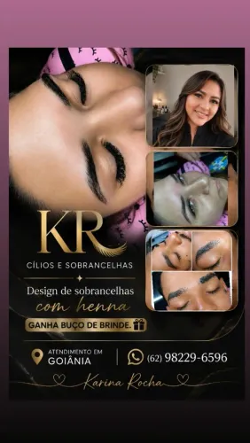 Cílios e sobrancelhas