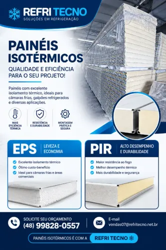 PAINEIS - FECHAMENTO / ISOLAMENTO TERMICO