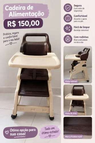 Vende cadeira de amamentação