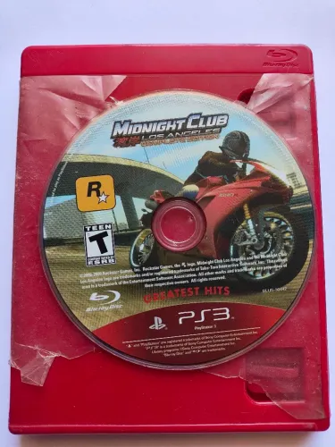 Midnight Club Los Angeles PS3 Playstation 3 em Uberlândia e Uberaba.