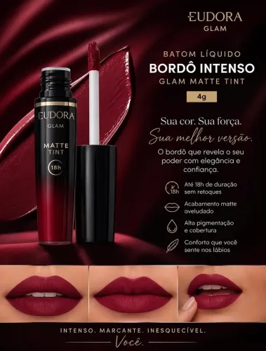 Batom matte tint Eudora 