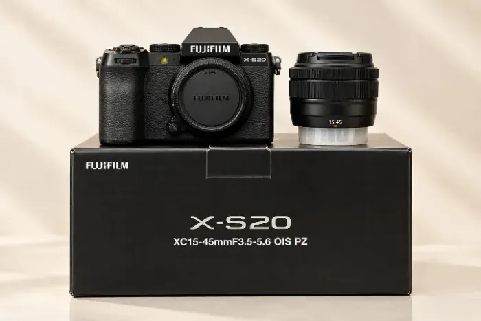 CAMERA FUJIFILM X-S20 KIT 15-45MM - NOVA
