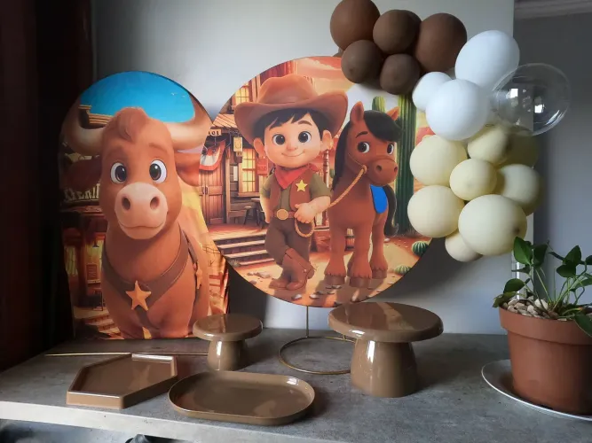Decoração cowboy baby