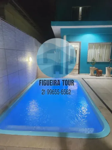 ARRAIAL DO CABO, FIGUEIRA 230,00 (SETEMBRO) Casa c/piscina 3 QUARTOS
