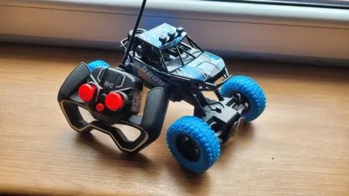 Carrinho Controle Remoto Off-Road Novo Azul