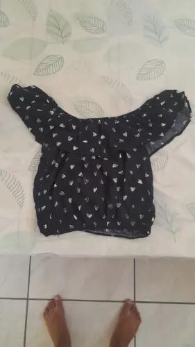Blusa caida no ombro