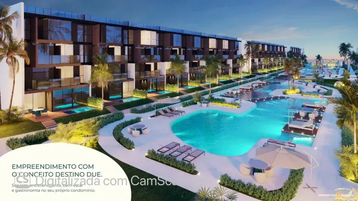 ROOFTOP COM 74 metros quadrados com 3 quartos em Porto de Galinhas - Ipojuca - PE