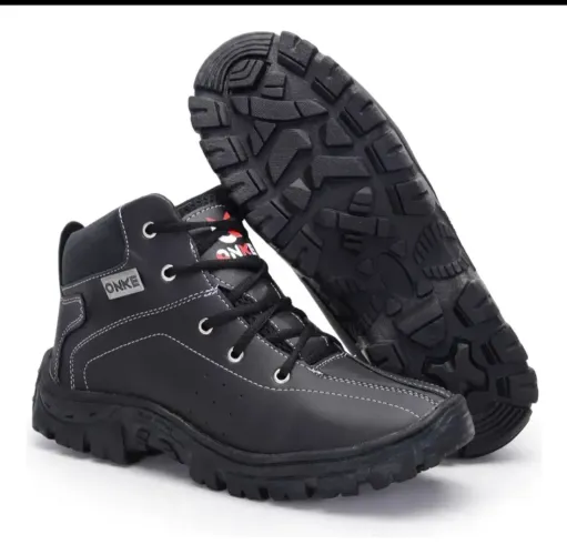 Bota coturno aventure masculino cano promoção médio 