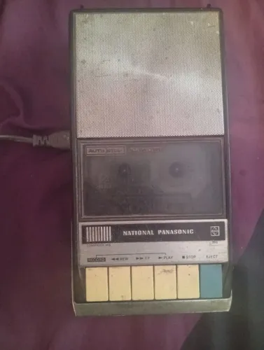 gravador cassete National Panasonic RQ-309