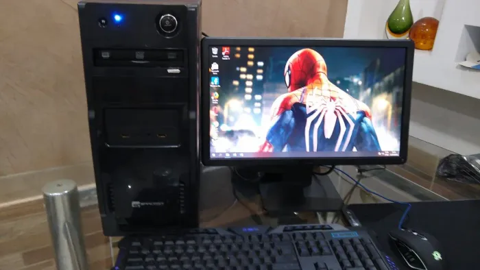 Pc J1800 Dual Core c/ ssd 120gb, hd 500, 4gb memória. Parcelo no cartão sem juros