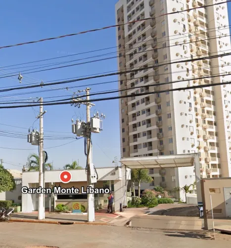 APARTAMENTO 2 QUARTOS 1 SUÍTE, COND. GARDEN MONTE LÍBANO, MOBILIADO, C/ CHURRASQUEIRA, ATR