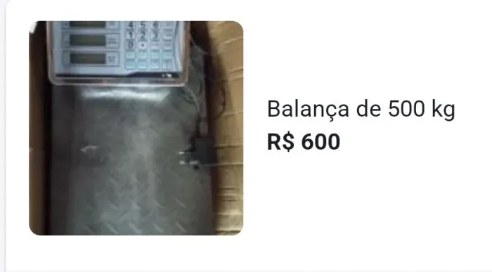 Balança 500kg