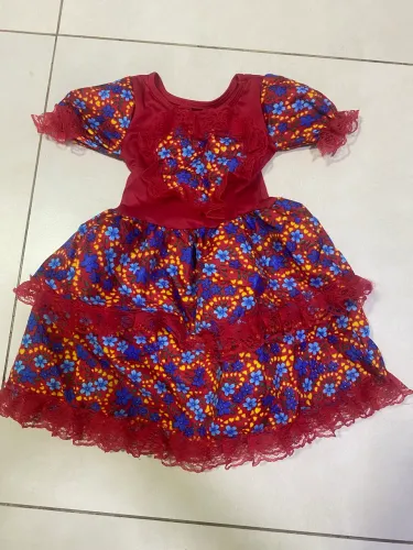 Vestido de quadrilha 2 anos