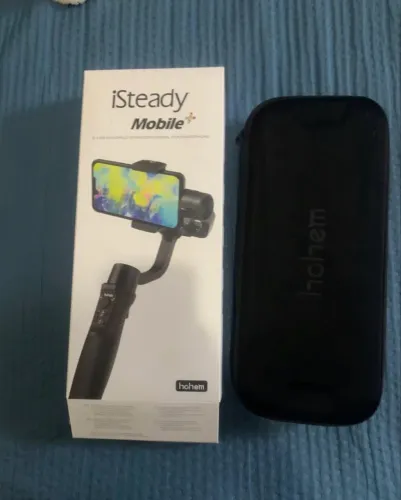 Gimbal Hohem iSteady Mobile+ Semi-novo - R$400 (Negociável)