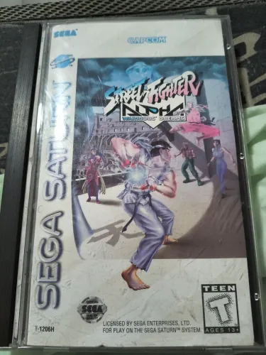 Street Fighter Alpha Warriors' Dreams - Sega Saturn - Case + Manual Original