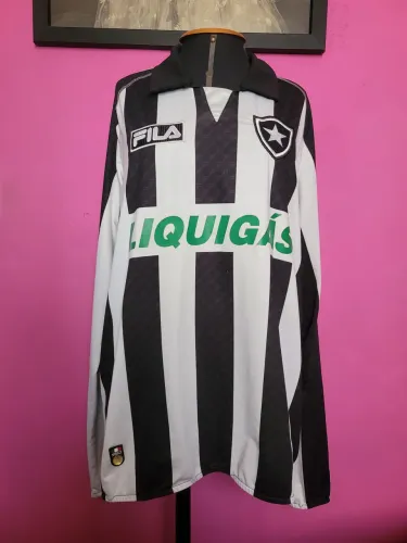 camisa manga longa de futebol botafogo 2009