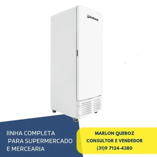 Congelador Imbera 560L Novo