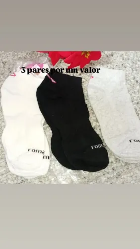 Meias femininas,  masculino,  infantil  kit ou separado
