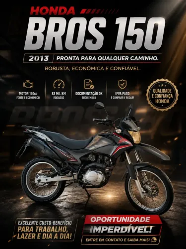 Vende-se Bros 150cc 