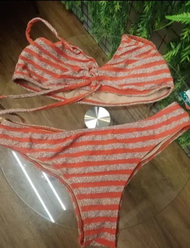 Biquíni Vitally tam G - lurex -peça única
