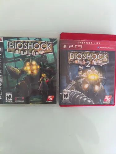 Lote 2 Jogos Bioshock Playstation 3 - PS3