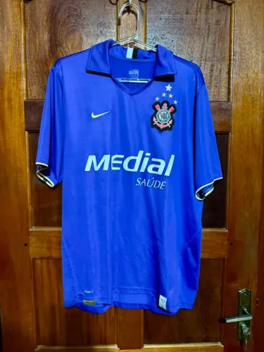 Camisa Corinthians III 2008 M Roxa Torcedor