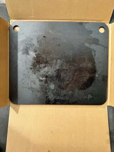 Vendo forma de ferro fundido para fazer pizzas profissionais no forno de casa 