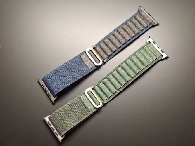 Pulseira Alpine Loop Original Apple | Watch Ultra 1 2 3 | Natural Titanium |