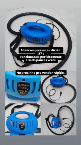 MINI COMPRESSOR AR DIRETO