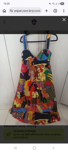 Vestido Ana Leovy Farm