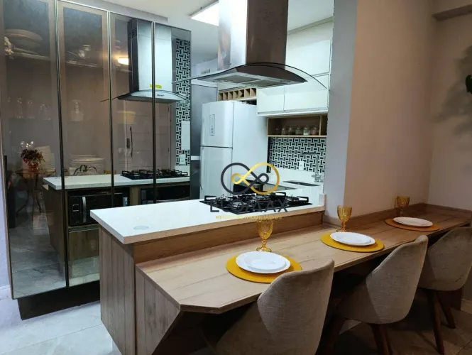 Apartamento com 3 dormitórios à venda, 75 m² por R$ 852.000  Condomínio The Gate  Jardim F