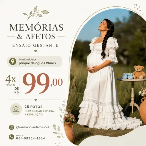ENSAIO GESTANTE & NEWBORN -FOTOGRAFIA PROFISSIONAL-QUADROS