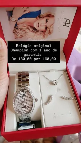 Relógio Champion