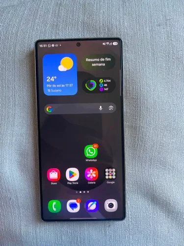 Celular Samsung Galaxy S25 Ultra 5g 256gb 12gb Ram Titânio quase novo com acessórios