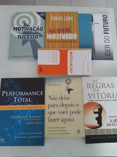 Coleção livros de auto ajuda