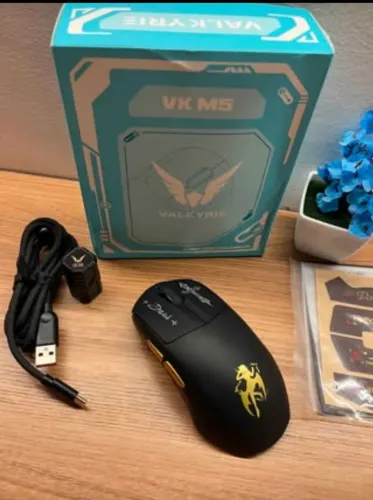 Mouse gamer valkire M5 8k paw3395 profissional NOVO