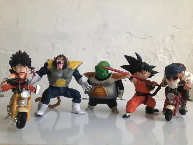 DRAGON BALL COMBO COM 5 PEÇAS