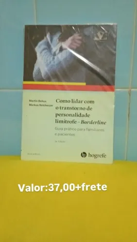 Livro sobre transtorno de personalidade - borderline